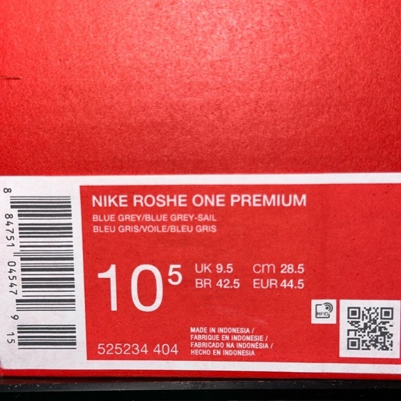 New Mens Size 10.5 Nike Roshe One Premium Running Shoes 525234 404 - Picture 7 of 9